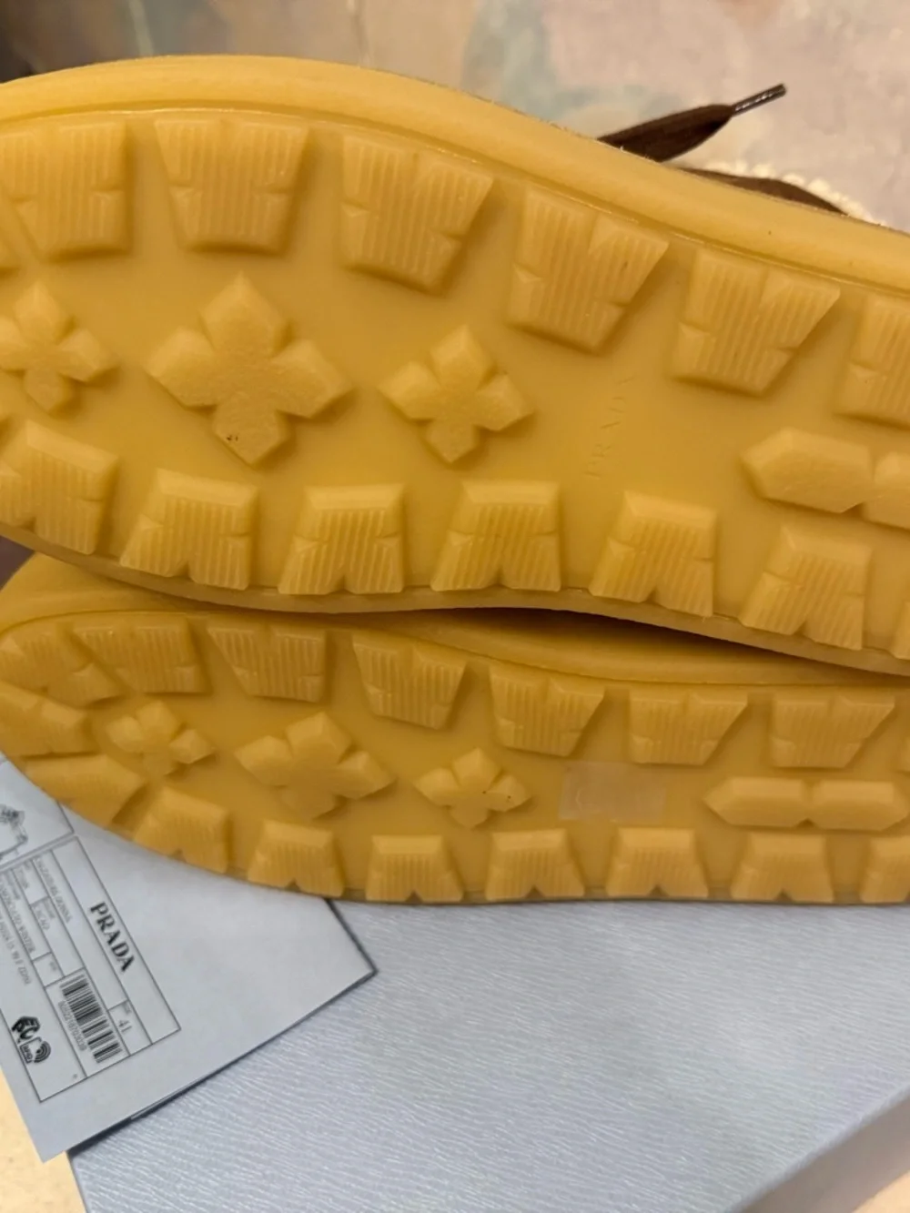 Prada Women’s suede Chukka boots - Picture 2 of 9